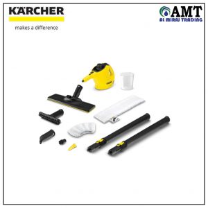 Karcher SC1 EasyFix Handheld Steam Cleaner with Mopping Option - 1.516-330.0